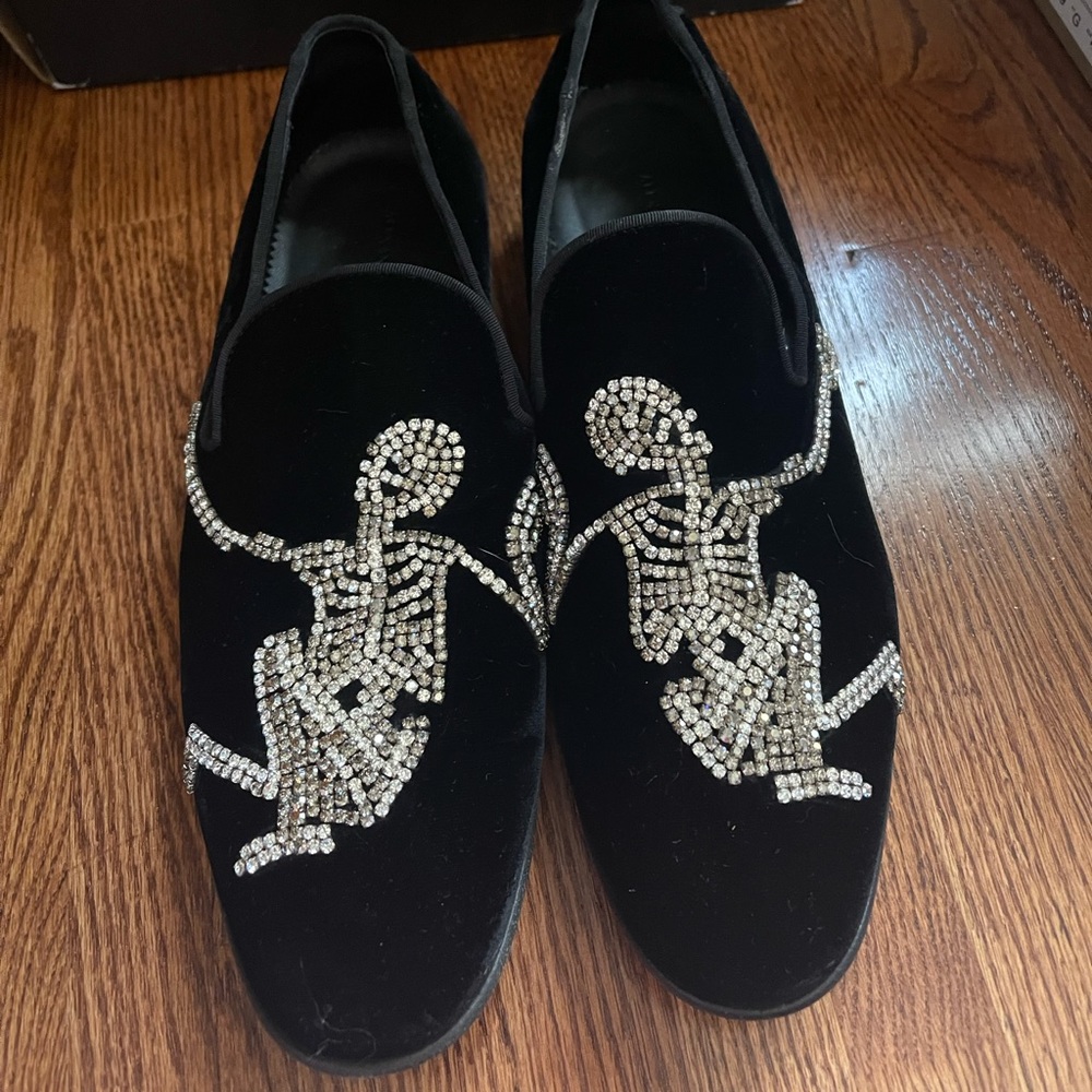 Alexander McQueen Diamond Loafers